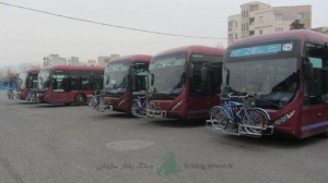 حمل دوچرخه با اتوبوس در تهران