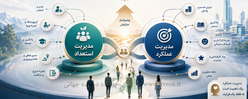 جایگاه مدیریت عملکرد و مدیریت استعداد در مدیریت سازمان